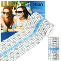 Hion Tattoo Aftercare Waterproof Bandage Transparent Film Dressing 2 Inch x 5.5 Yard Roll Tattoo Cover Up Tape Second Skin Adhes