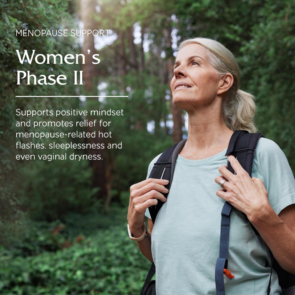 Vitanica Womens Phase II, Menopause Support, Vegan, 90 Capsules