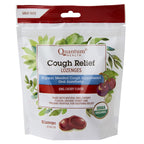 Quantum Health USDA Organic Cough Relief Lozenges|Bing Cherry|Natural Menthol Cough Suppressant|Soothes Sore Throat|USDA Organic