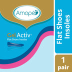 Amope Gel Activ Flat Shoes Insoles, 2 Count (Pack of 1)