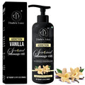 Organic - Edible Vanilla Massage Oil for Couple - Blend with Natural Vanilla & Jasmine  Nourish & Moisturise Skin