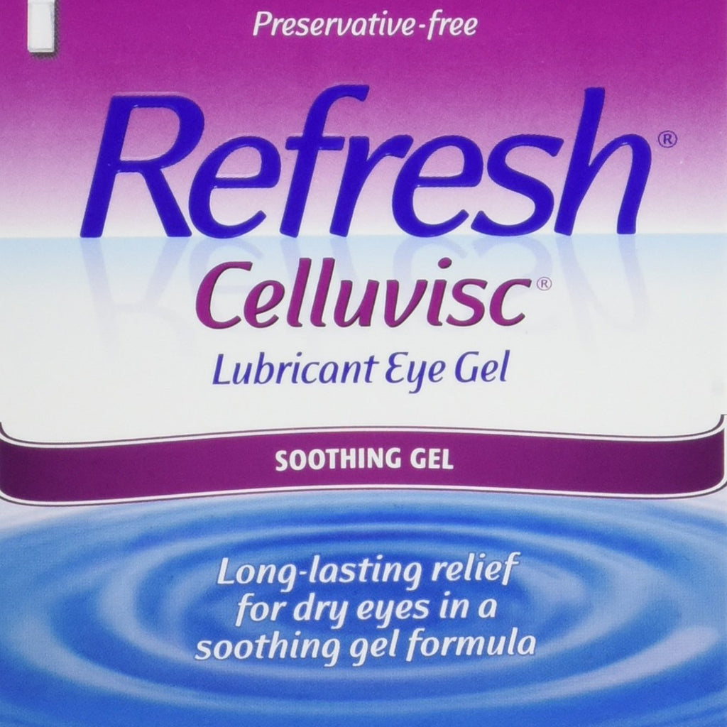 Refresh Celluvisc Lubricant Eye Gel Single-use Containers 30 Ea (3 Pack)
