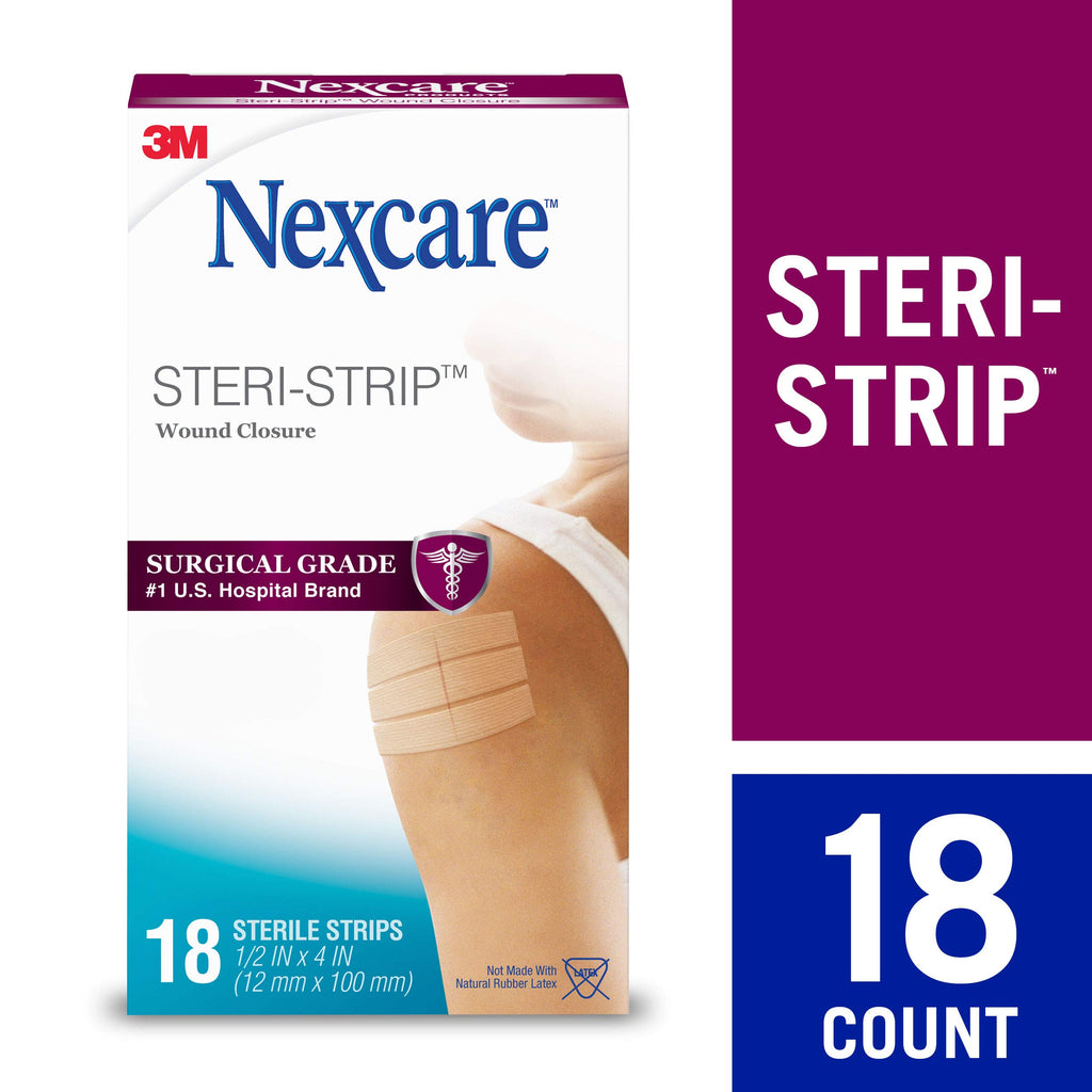 3m Steri Strip Skin Closures 1/2 x 4 18/pkg