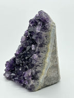 GAF TREASURES Uruguayan Deep Purple Amethyst Cluster, Amethyst Geode, Raw Amethyst, Amethyst Cathedral, Amethyst Druze (2-3 lb)