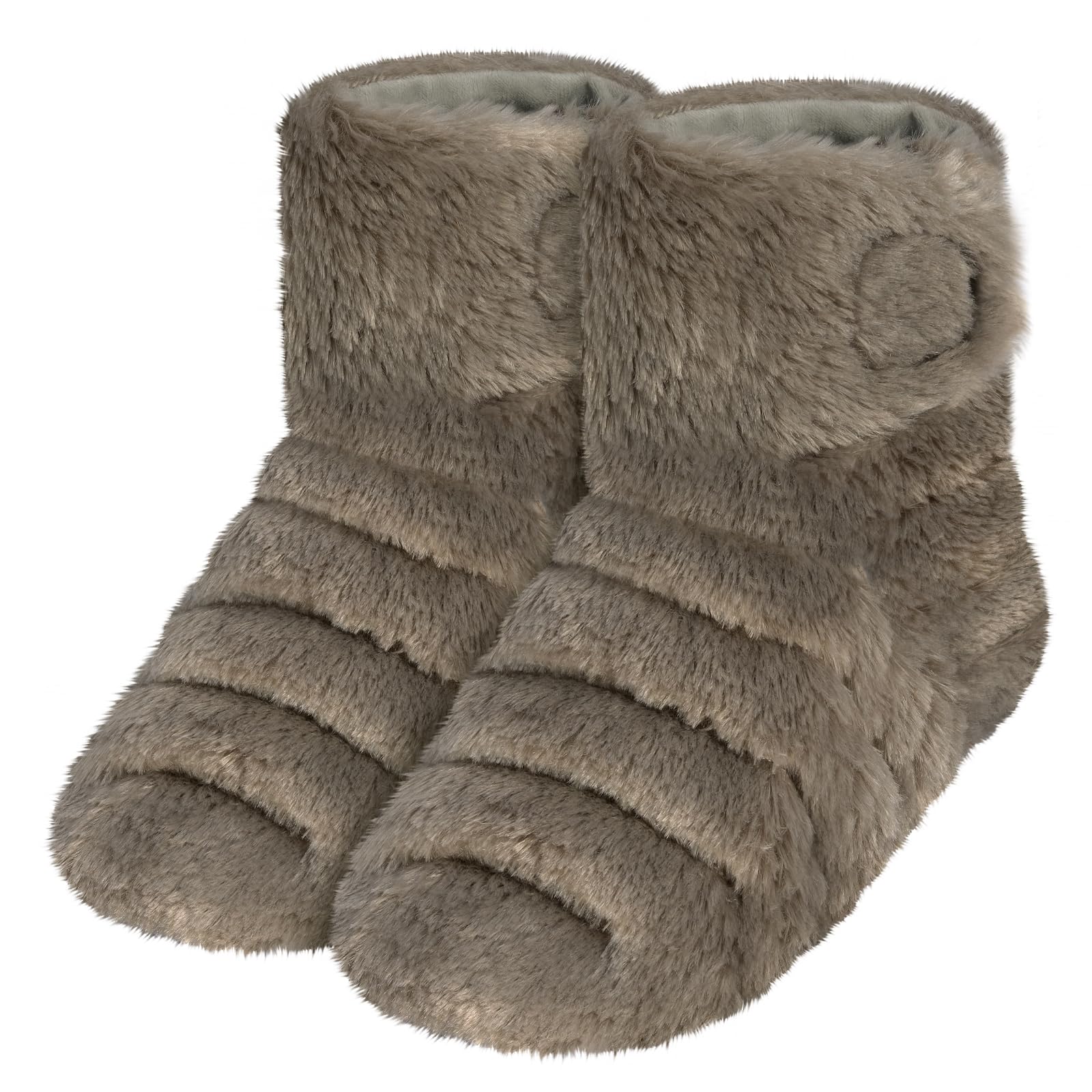 Microwavable Booties for Discomfort Reduction, Heated Foot Warmers for Reduce Aching, Foot Heater, Microwave House Shoes for Col