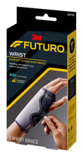 Futuro Adjustable Reversible Splint Wrist Brace, Moderate Stabilizing Support