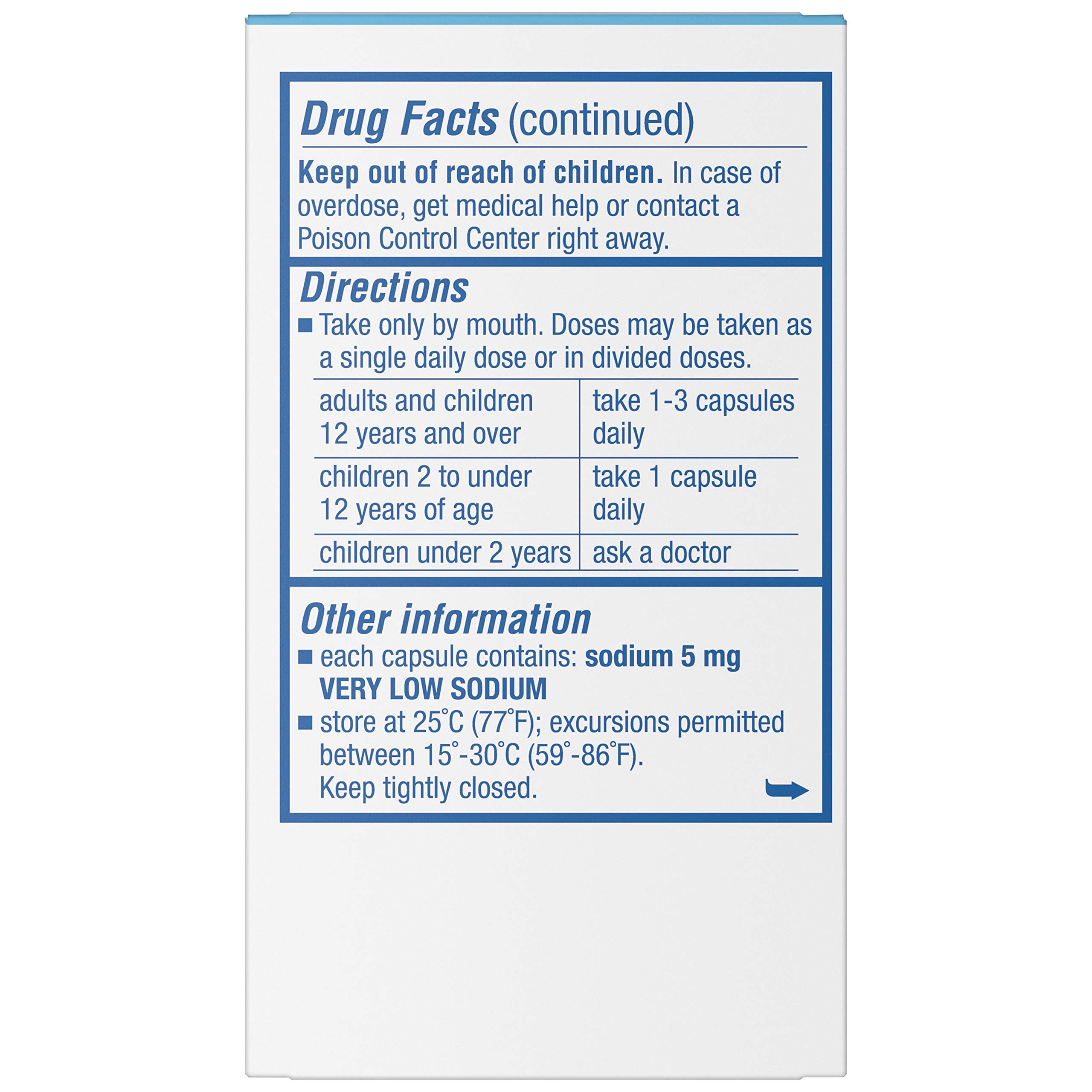 Colace 100 mg, 30 ct
