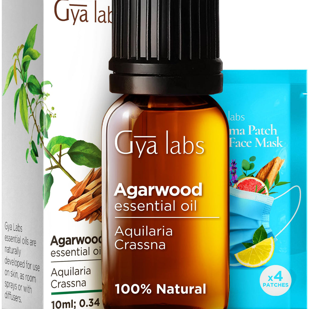 Gya Labs Ho Wood Essential Oil for Diffuser - 0.34 Fl Oz - 100% Pure Natural Ho Wood Oil for Skin, Aromatherapy & Candle Making 