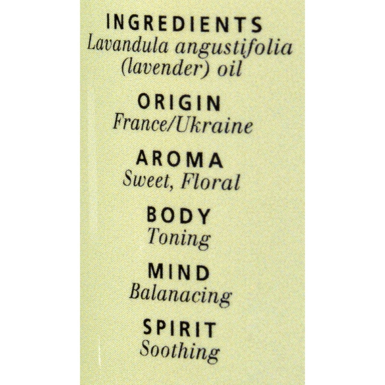 Aura Cacia Essential Oil Lavender (Lavendula Augustifolia) 2 oz