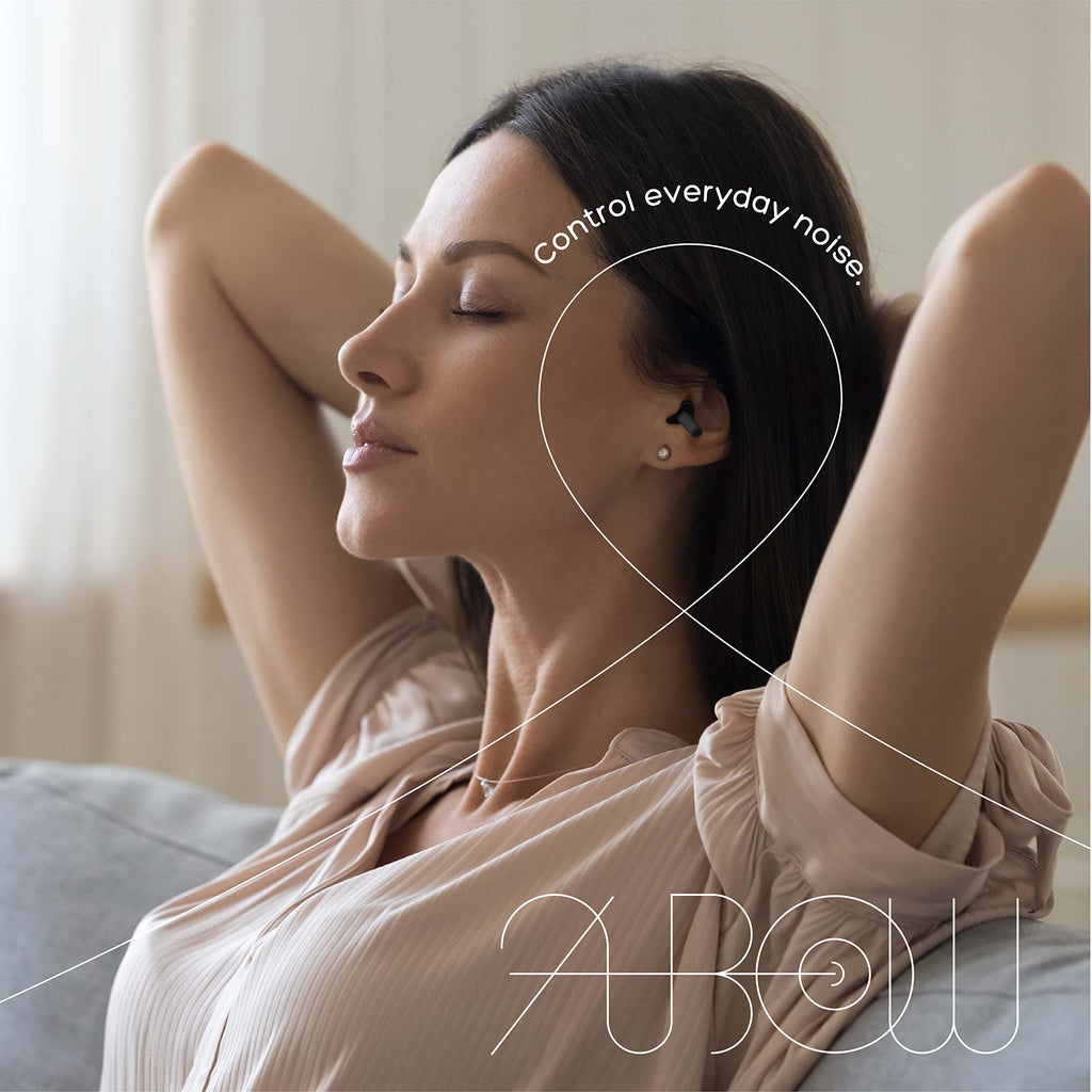 Anbow Soft Ear Plugs fot Sleeping Noise Reduction, Made of Silicone, Suitable for Sleeping & Swimming, Soft Reusable Earplugs fo