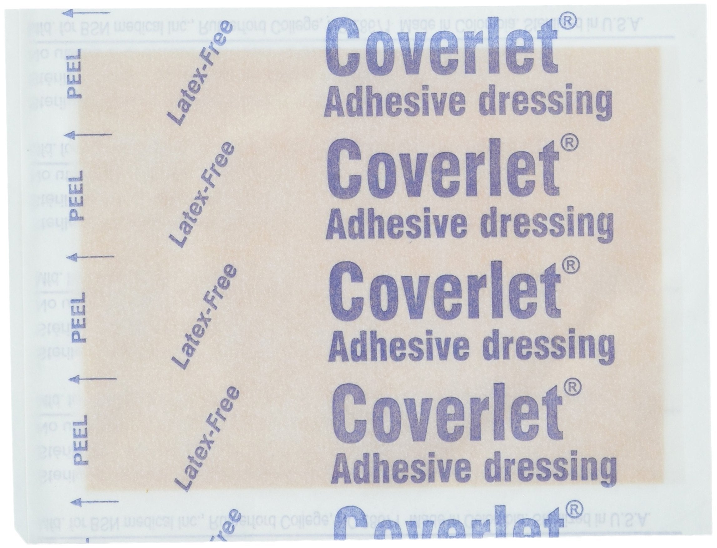 BSN Medical Coverlet Bandages and Dressings, 2 3/4 x 4 Patch, Box of 50