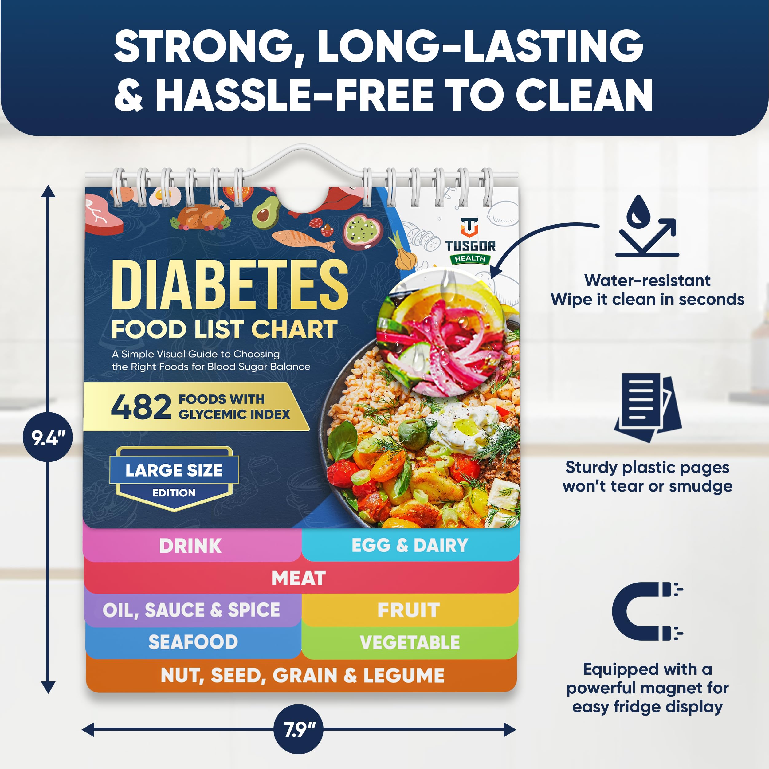 [480+ FOODS] Diabetic Food List With Glycemic Index Information - Magnet Diabetes Food List Chart Booklet With Glycemic Index 20