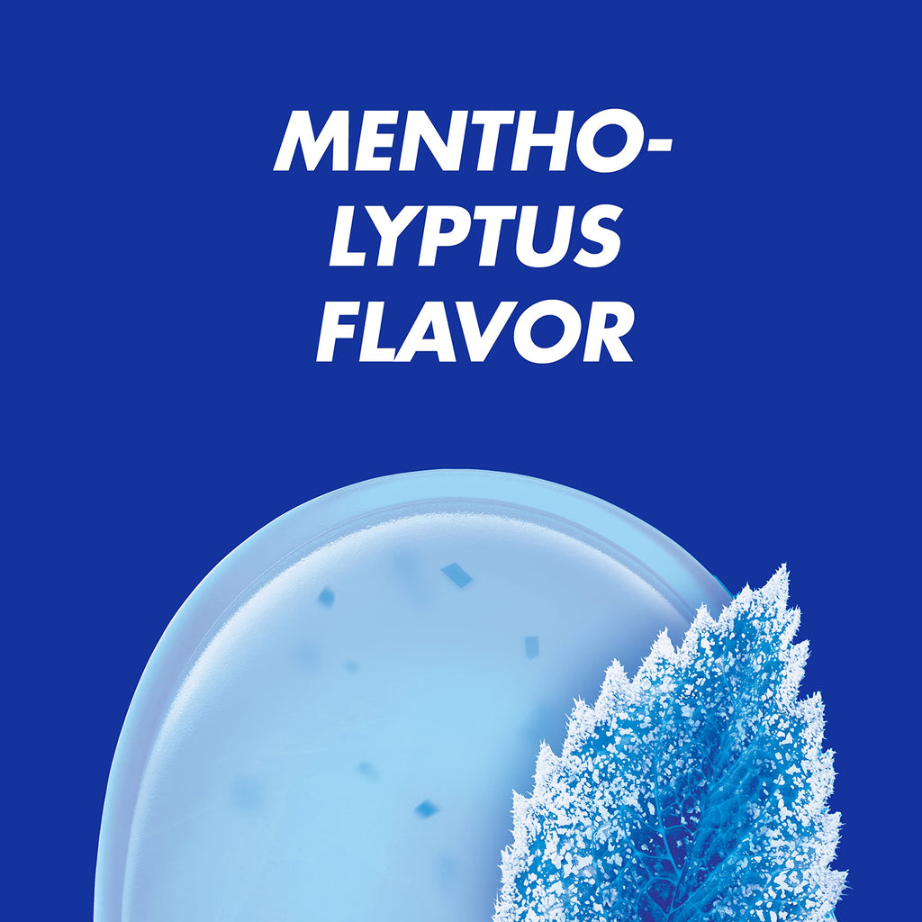 HALLS Relief Mentho-Lyptus Cough Drops, Economy Pack, 12 Packs of 80 Drops Bags (960 Total Drops)