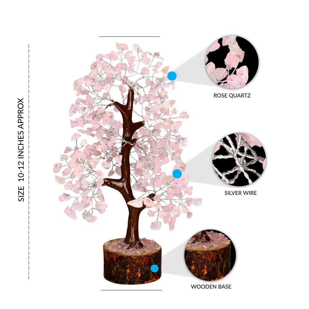 Rose Quartz, Stone Money Tree, Spiritual Gifts, Rose Quartz Tree, Pink Office Decor, Crystal Rose Tree, Feng Shui Decor, Healing