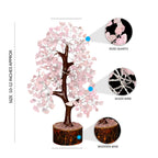 Rose Quartz, Stone Money Tree, Spiritual Gifts, Rose Quartz Tree, Pink Office Decor, Crystal Rose Tree, Feng Shui Decor, Healing