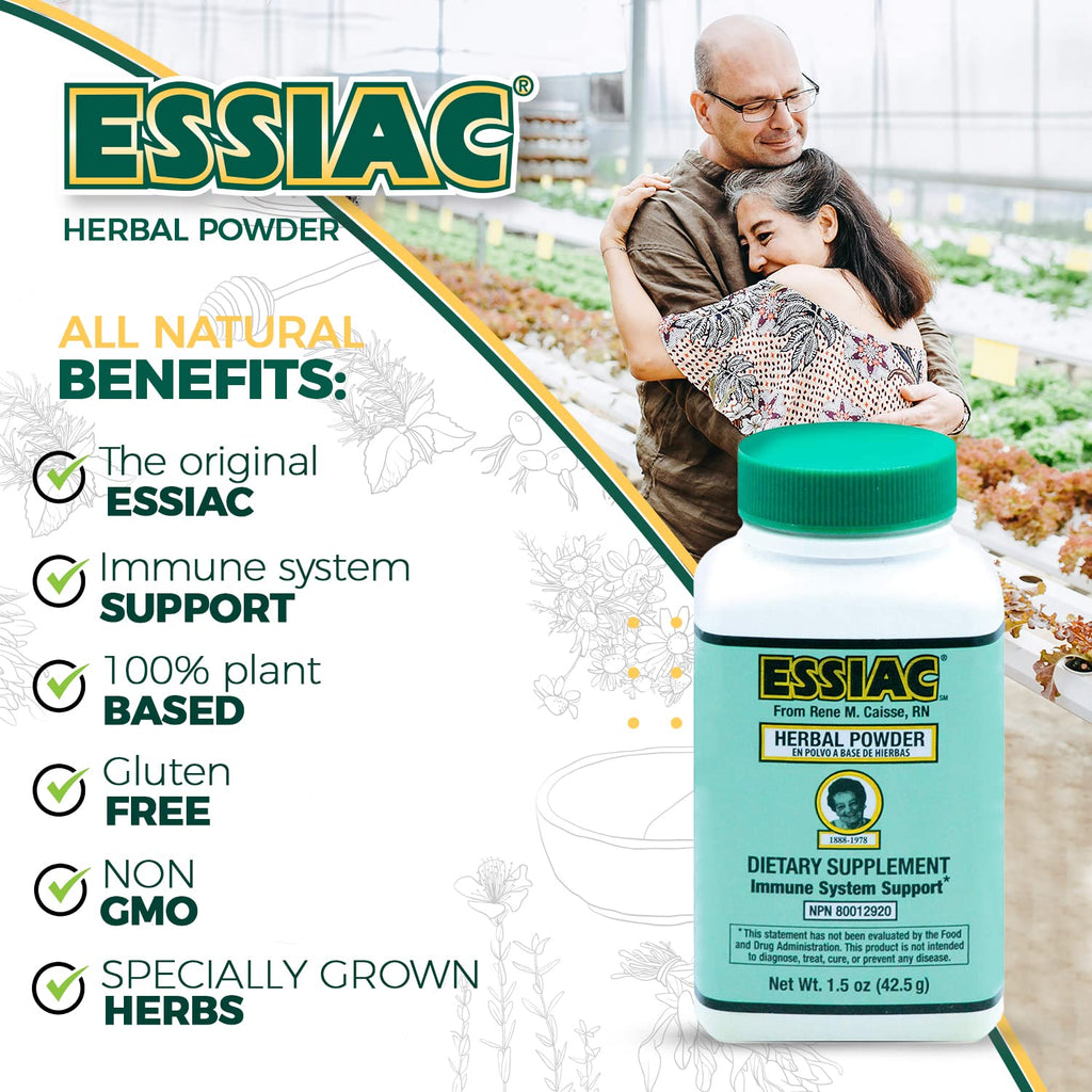 Essiac Tea Powder Original Tea Powder - 1.5 oz Bottle | Powerful Antioxidant Blend to Help Promote Overall Health & Well-Being |