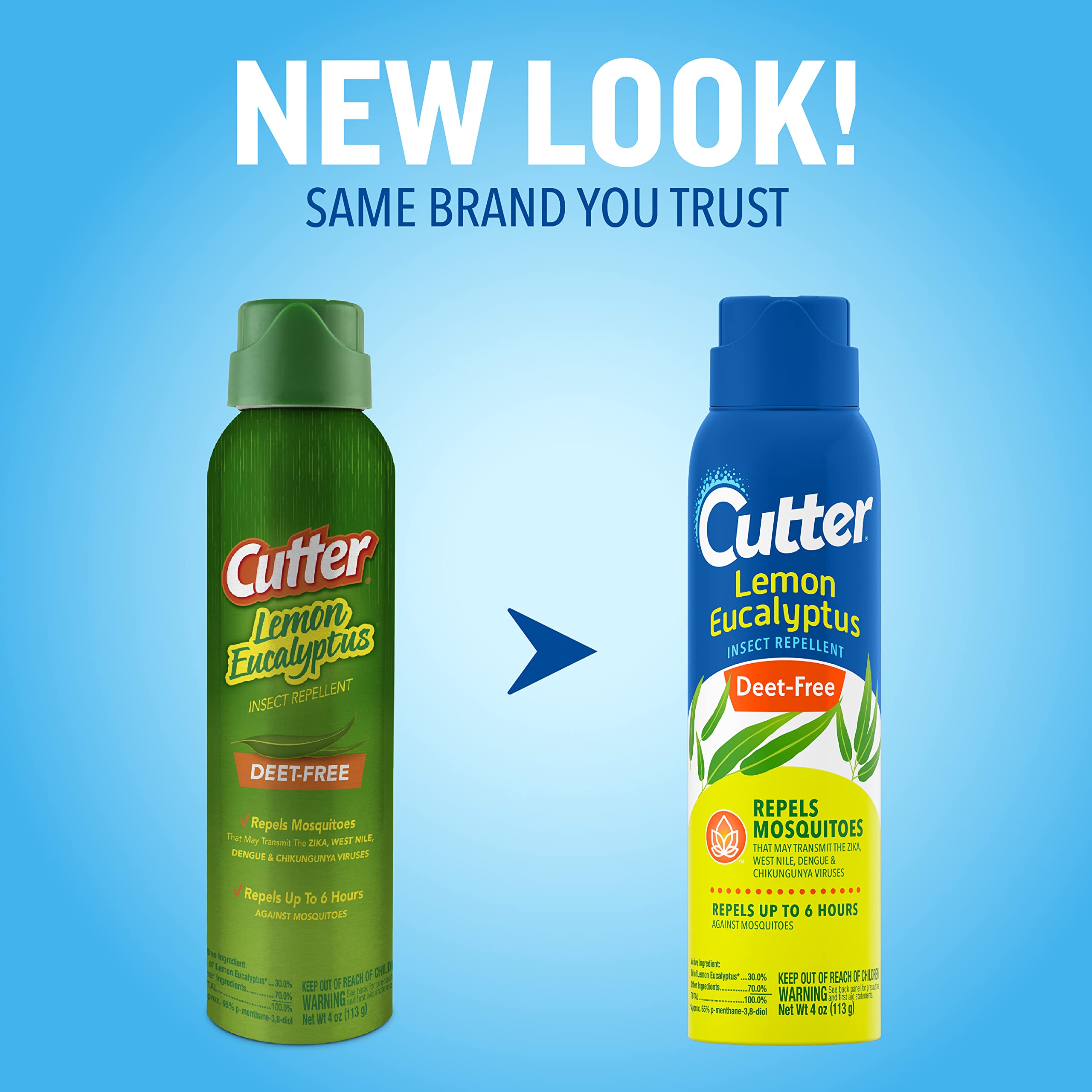 Cutter Lemon Eucalyptus Insect Repellent 4 Ounce (Pack of 1)