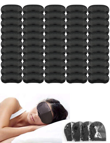 Eye Mask Sleep Masks Sleeping Mask Blindfold Eye cover Team Building games Party with Nose Pad and Adjustable Strap for Women Me