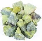 Crocon 1LB Serpentine Rough Bulk Natural Stone Raw Gemstone Tumbling Cabbing Polishing Gem Mining Chakra Balancing Reiki Healing