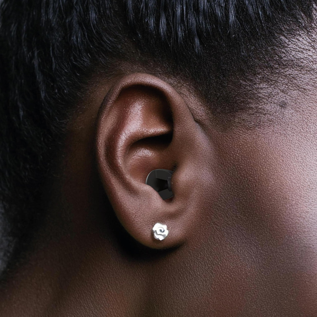 Flare Definition - Increase Sound Quality Anywhere - Reduce Ear Distortions - Silicone Tips - Graphite