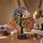 Chakra Tree, Crystals and Healing Stones, Gemstones and Crystals, Room Decor, Bonsai Tree - Chakra Stones, Tree of Life, Crystal