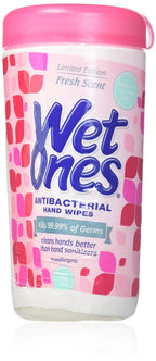 WET ONES Antibacterial Hand Wipes, Fresh Scent 40 ea (Pack of 12)