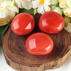 MAIBAOTA 1.6-2.0'' Watermelon Tourmaline Crystal Large Reiki Natural Tumbled Polished Stones for Energy Witchcraft Therapy Medit