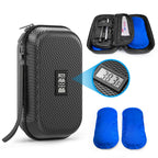 CASAZEN 24h Insulin Cooler - Refrigerated Medicine Case with Temperature Display, Diabetes Travel Case with Wrist Strap & 2 Reus