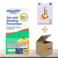 Equate Gas and Bloating Relief Prevention, Food Enzyme Dietary Supplement Capsules 100 Count (Pack of 1)