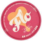 Here We Flo Regular & Super Cotton Tampons, 14 Ct
