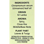 Aura Cacia Ess Oil Cinn Leaf