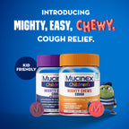 Mucinex Childrens Mighty Chews Kids Cough Medicine Daytime and Nighttime Value Pack, Easy to Dose Cough Suppressant for Kids wi
