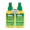 Repel Plant-Based Lemon Eucalyptus Insect Repellent, Mosquito Repellent, Pump Spray, 4 Ounce, (Pack of 2)