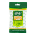Murphys Naturals Mosquito Repellent Wipes | DEET Free | Made with Plant Based Essential Oils | Includes Citronella + Lemongrass