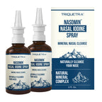 Nasomin Iodine Nasal Spray - Cleanses & Refreshes Your Nasal Passages - Iodine & Fulvic Acid Blend - 150+ Uses Per Bottle - 100%