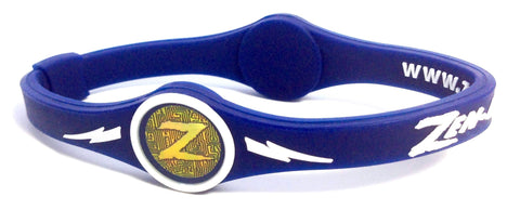 TheAwristocrat Zen-ERGY Balance Bands_USA Company_Get Zenergized! (Blue Band with White, Medium (190mm))