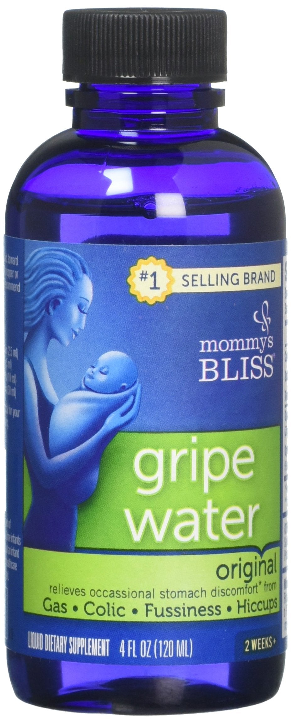 Baby's Bliss Gripe Water Liquid 4 oz (Pack of 6)