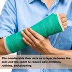 Nuanchu Cotton Stockinette Tubular Elastic Bandage Cast Sleeve Roll Elastic Wrap Tube Bandages Comfortable Cast Stockinette for