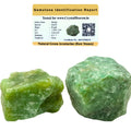 Crystal Heaven Certified Green Aventurine Crystal Healing Rough Stone, Natural Raw Crystals For Manifestation, Meditation And Re
