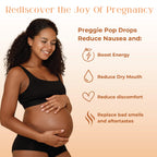 Preggie Pop Drops Pregnancy Nausea Relief Morning Sickness Candy with Essential Oils for Pregnant Women - Natural Flavor Variety