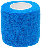 eFancy Cohesive Bandage, Blue 5cm x 4.5m Box of 6