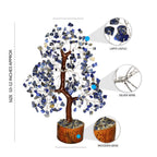 PYOR Lapis Lazuli Crystal Tree - Positive Energy Decor, Feng Shui Crystal Tree, Office Feng Shui Decor