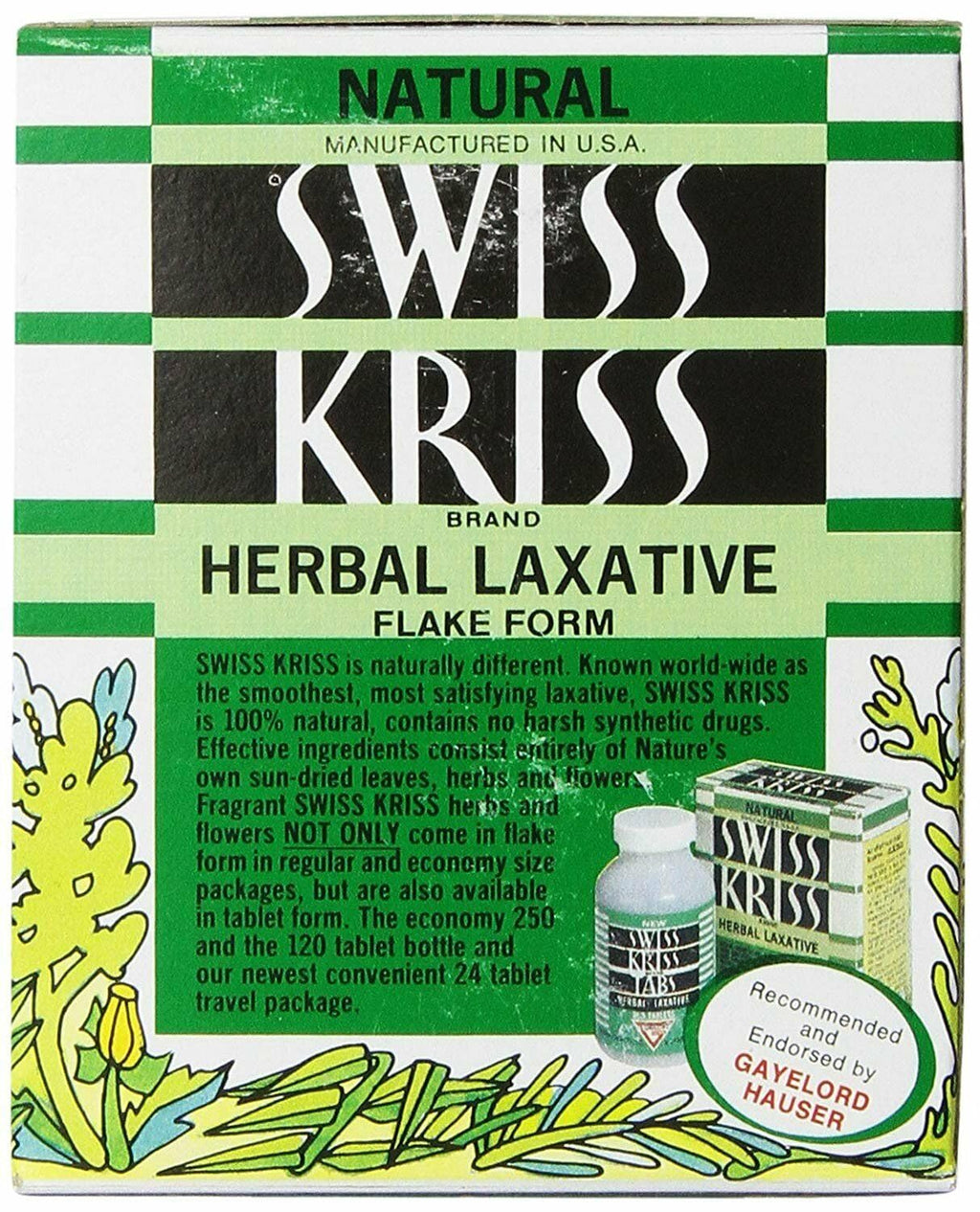 Swiss Kriss Flakes Modern Products, Inc. 1.5 oz Flake