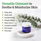 Truremedy Naturals Remedy Balm with Tea Tree Oil, 2 oz - Soothing Moisturizer for Rough Areas - Nourishing Foot and Body Balm wi