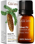Gya Labs Silver Fir Essential Oil for Diffuser - Silver Fir Essential Oil for Skin - Silver Fir Oil for Hair Aromatherapy Candle
