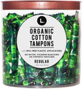L. Organic Cotton Regular Absorbency Compact Tampons 30 Count