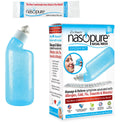 Nasopure Nasal Wash, System Kit, The Nicer Neti Pot    Sinus Wash Kit, Comfortable Nasal Rinse 8 Oz Bottle & 20 Salt Packets (3.