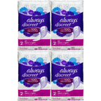 Always Discreet Incontinence Liners, Very Light Absorbency - 48 Ct Each Pack (4 Pack)