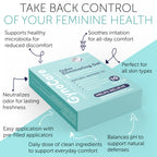 pH Balance for Women | Vaginal Odor Eliminating Suppositories | Feminine Care | Vaginal Health | Support for Feminine Odor & Vag