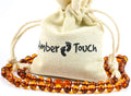 Baltic Amber Necklace for Adult - Natural Amber from Baltic Region, Genuine Baltic Amber (21.6, Multi)
